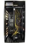 Корпус для майнинга на 9 видеокарт с платой BTC79x9/2x Intel Xeon E5-2620v2/SSD 128G/OZY 4Gb/БП2000W