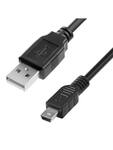 Кабель USB2.0 A - B 3,0 m  черный в пакете (К531)