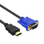 Кабель HDMI - VGA  "позолоченный" 1.8м