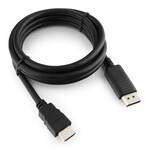 Кабель DisplayPort - HDMI Cablexpert, 1,8м, 20M/19M, черный