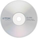 Диск CD-R TDK 1 диск  (80, 700 Mb)