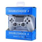 Геймпад беспроводной совместимый с PS4 Sony Doubleshock 4 серый