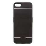 Кейс - аккумулятор для iPhone 7 3800 mAh черный с полосами