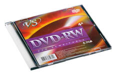 Диск DVD-RW 4.7Gb VS 4х  Slim