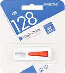Флеш-карта USB 3.0 Smartbuy 128GB IRON White/Red (SB128GBIR-W3)
