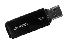 Флеш-карта QUMO 32GB USB Tropic  Black, цвет корпуса черный