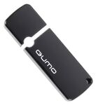 Флеш-карта QUMO 8GB USB 2.0 Optiva 02 Black, цвет корпуса  черный