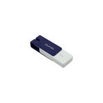 Флеш-карта QUMO 32GB USB 2.0 Click Sapphire, цвет корпуса  сапфир
