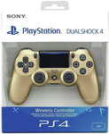 Геймпад беспроводной DualShock 4 v2 для PlayStation PS4/PS3/PC (золотой)