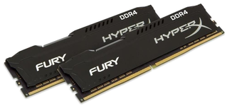 Оперативная память DDR-4 8 Gb Kingston HyperX FURY Black Series [HX426C15FBK2/8]