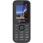 Мобильный телефон QUMO Push X5 black /1,8" /Memory 32MB+32MB/LCD/128x160/2SIM/0.08MP camera/MicroSD/