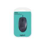 Мышь Logitech Mouse M100 Black USB