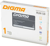 SSD накопитель Digma Run S9 DGSR2001TS93T 1ТБ, 2.5", SATA III, SATA