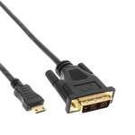 Кабель HDMI to DVI-D Single Link A-M/DVI (18+1)-M 1,8 m gold-plated