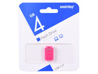 Флеш-карта USB 2.0 SmartBuy 4GB ART Pink (SB4GBAP)