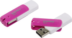 Флеш-карта USB SmartBuy 32GB Diamond Pink (SB32GBDP)