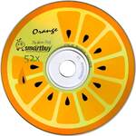 Диск Smartbuy CD-R 80min 52x Fresh-Orange