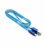 Кабель USB - Lightning синий