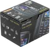 Мобильный телефон QUMO Push 184GPRS black 1,8"LCD/2SIM/MicroSD/BT/MP3/MP4 black