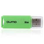 Флеш-карта QUMO 32GB USB Tropic Green, цвет корпуса зеленый