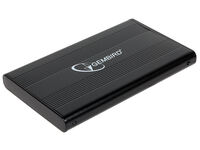 Внешний корпус для HDD 2.5"  Gembird EE2-U2S-5 до 750 Гб, алюминиевый, чёрный, usb 2.0, SATA