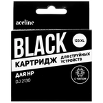 Картридж струйный HP 123XL  Aceline, черный, совместимый