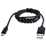 Дата - кабель Smartbuy USB - micro USB, длина 1,2 м, черный (iK-12met black)