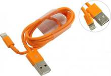 Дата-кабель Smartbuy USB - 8-pin для Apple, длина 1,2 м, оранжевый (iK-512c orange)