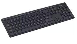 Клавиатура проводная мультимедийная Slim Smartbuy 204 USB черная (SBK-204US-K)