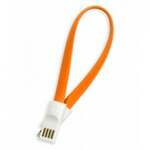 Дата-кабель Smartbuy USB - 8-pin для Apple, магнитный, длина 0,2 м, оранжевый (iK-502m orange)